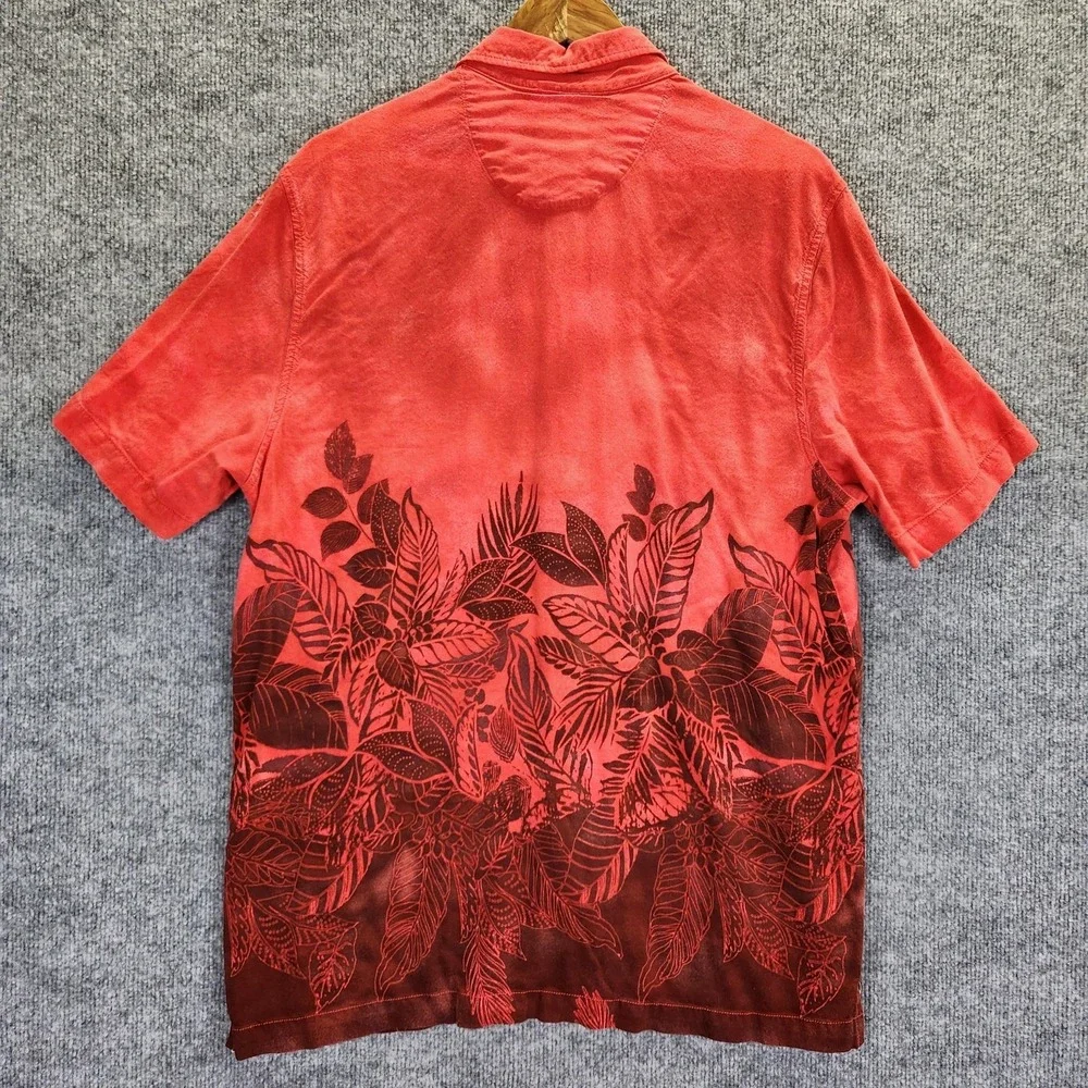 Alabama Crimson Tide Shirt Mens XL Red Hawaiian SEC Football‎ Tommy Bahama Beach